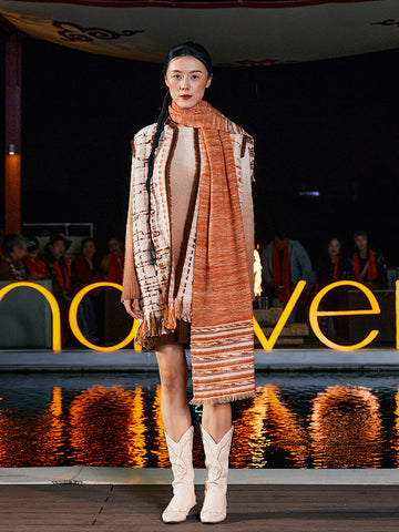 Cashmere Handcrafted Tibetan Cardigan