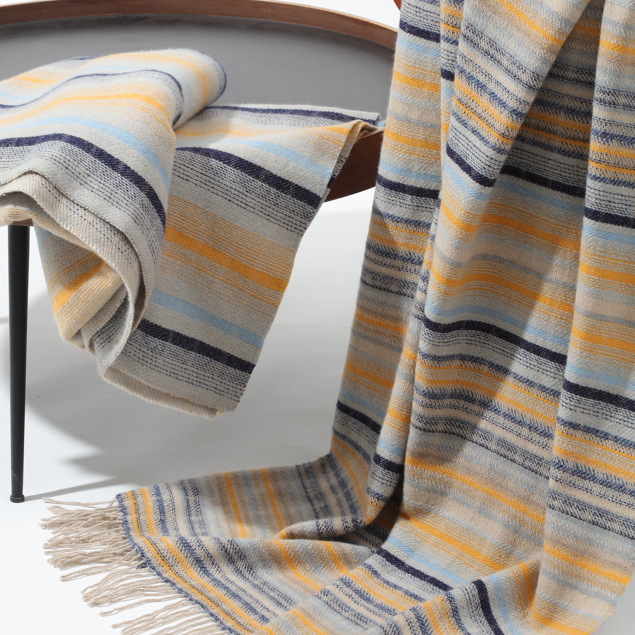 Tibetan Pulu hand-made cashmere throw