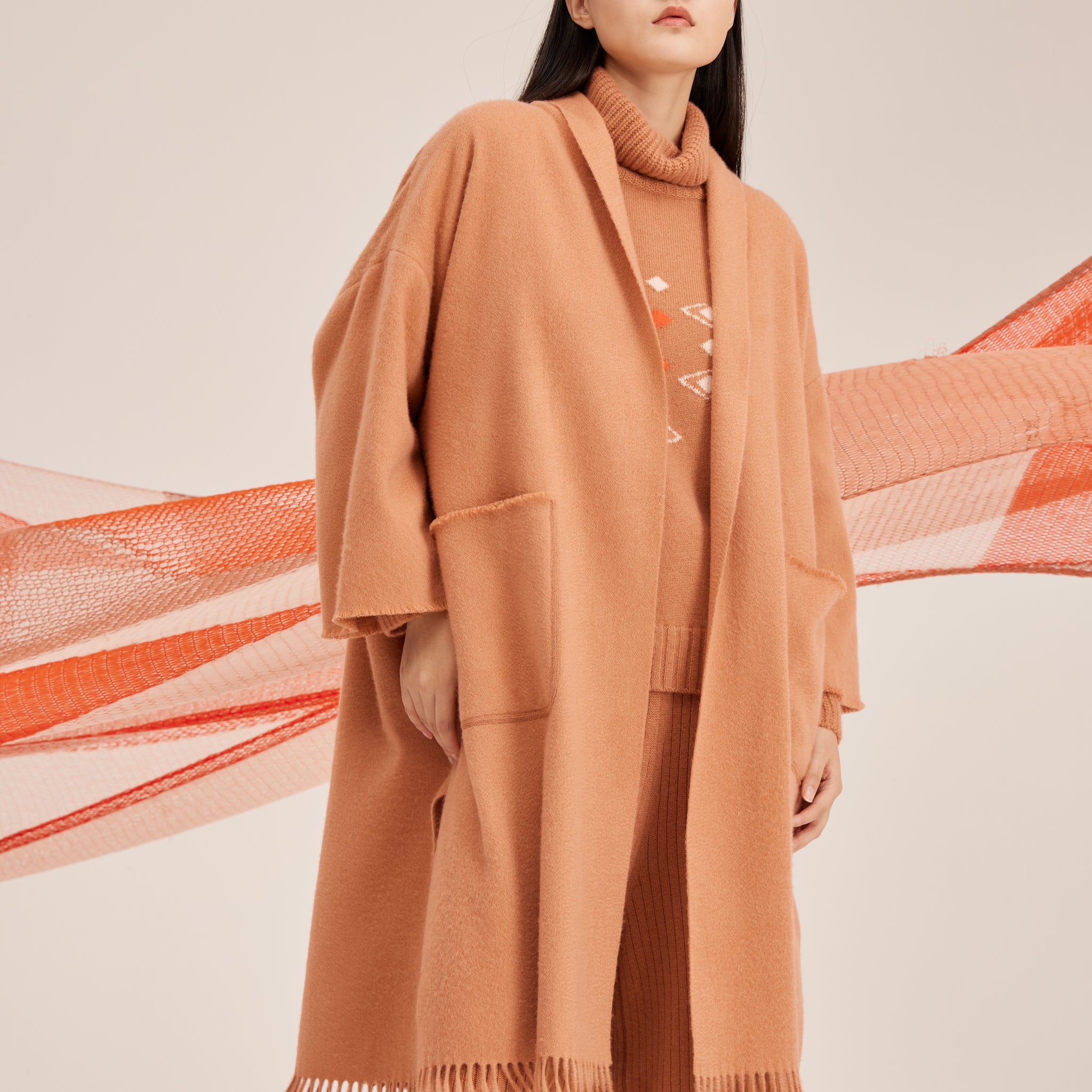 Women's cashmere coat