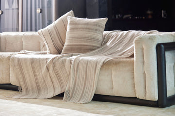 Tibetan Pulu Handmade Natural Cashmere Throw