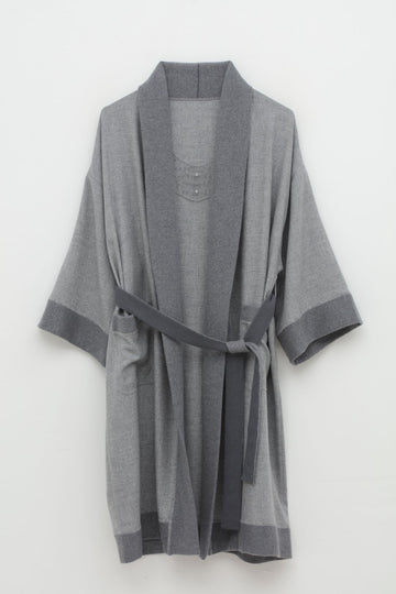 Naturel Undyed Oversized Cashmere Robe