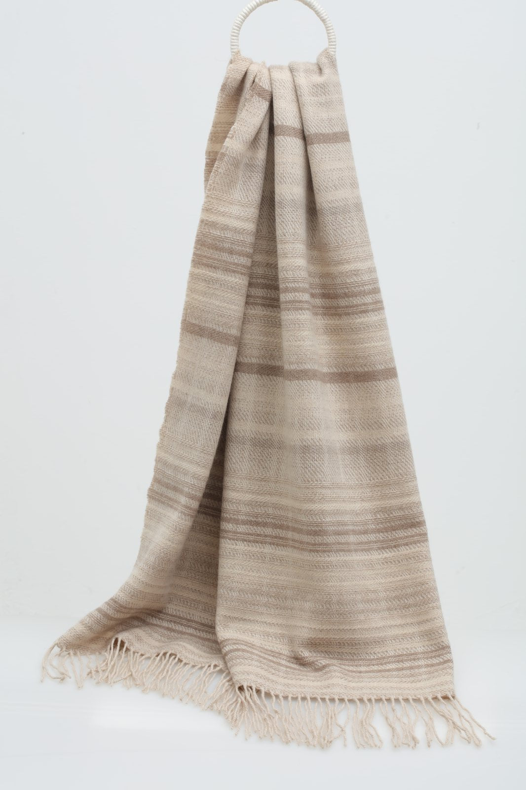 Tibetan Pulu Handmade Natural Cashmere Throw